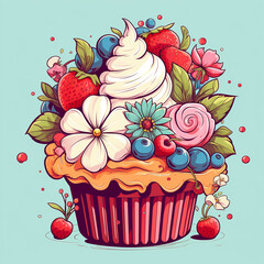 Illustrations_Bakery_colorful_95