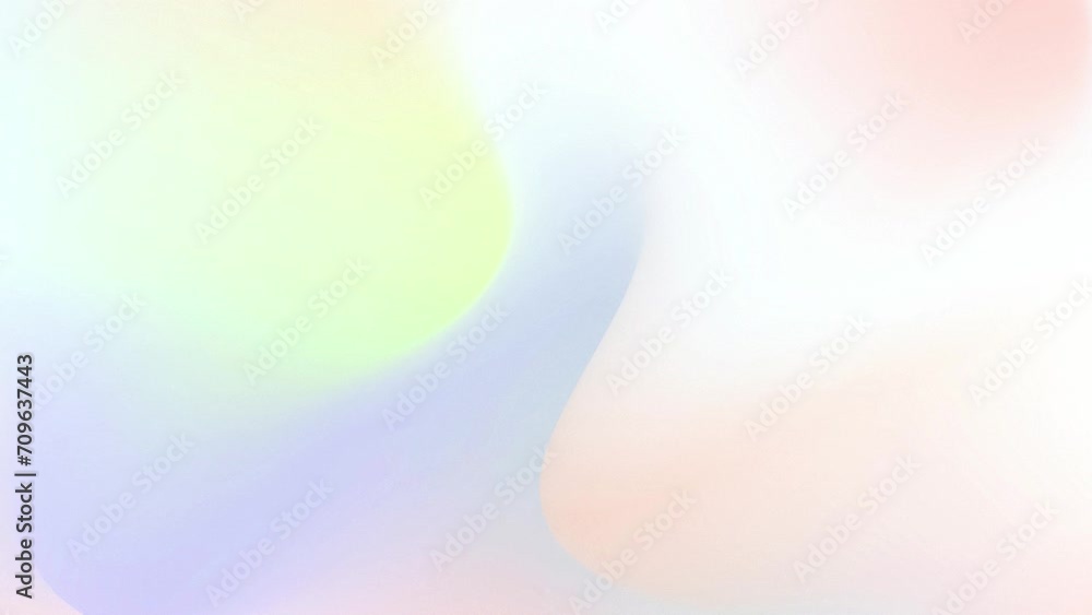 Poster liquid gradient 4k animation, transforming colorful bright background, pastel backdrop with noise