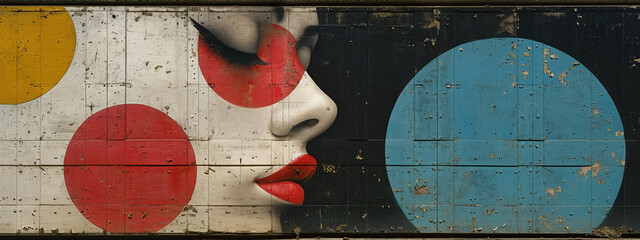 The Enigmatic Portrait, A Sensational Display of Artistry on the Urban Canvas