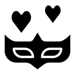 carnival mask glyph