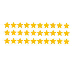 power stars rating icon