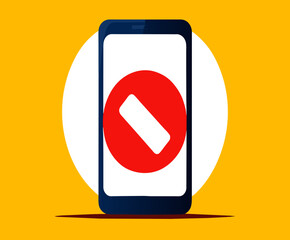 Obraz premium Emergency call locator. vektor icon illustation