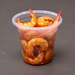 Shrimp in cup