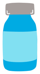 vaccine glass bottle icon