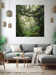 Treetop Canopies: Forest Ceilings Wall Art
