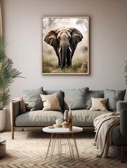 Wildlife Safari Animal Encounters: Captivating Wall Prints to Bring the Wilderness Into Your Home