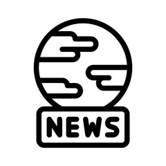 news line icon
