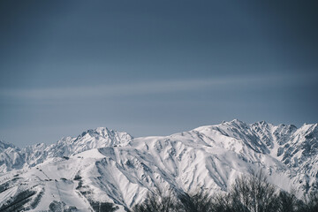 Fototapeta premium 雪山