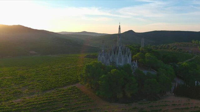 Mare de Deu de Montserrat de Montferri. Hermitage in Tarragona, Catalonia