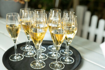 sekt party hochzeit feier
