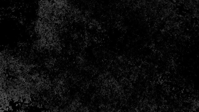 Black and white screen mode grunge overlay looped animation effect 4K.
