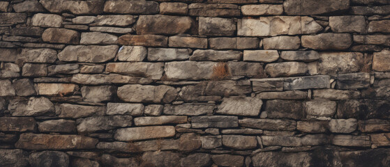 Obraz premium Old stone wall texture