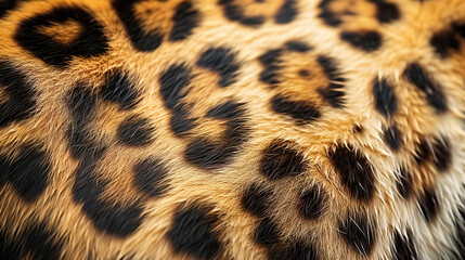 Leopard fur background.