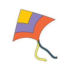 illustration of a kite