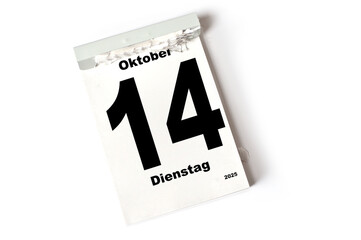 14 . Oktober 2025