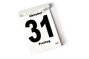  31. Oktober 2025