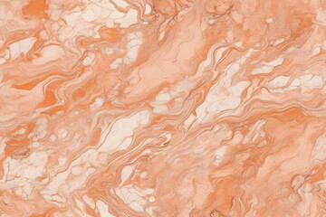 Abstract peach fuzz marbleized stone,seamless pattern