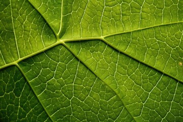 Obraz premium Macro green leaves background texture.