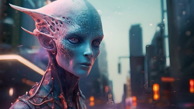 青い異星人,Generative AI 