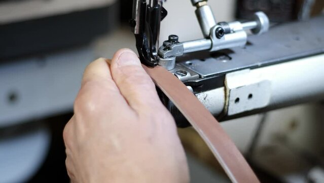 Sewing Machine Leather Stitching Leatherwork