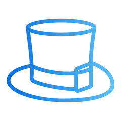 hat gradient icon