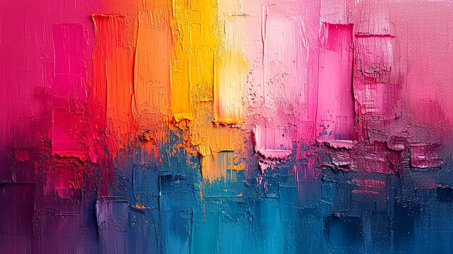 Fototapeta Abstract multicolor background with textured volumetric surface