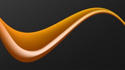 ABSTRACT DARK BACKGROUND WITH SHAPES GRADIENT ORANGE SMOOTH LIQUID COLOR DESIGN VECTOR TEMPLATE GOOD FOR MODERN WEBSITE, WALLPAPER, COVER DESIGN 