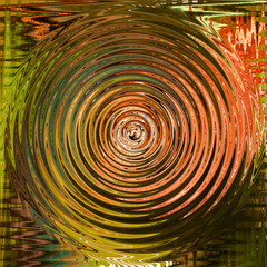 Warm Earth Abstract - Digital Art