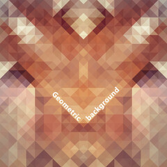 Geometrical abstract background