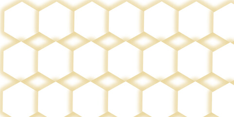 Abstract white background with hexagonal 3d background. Background with hexagons. orange texture background. hexagon abstract white background. Surface polygon pattern with glowing .