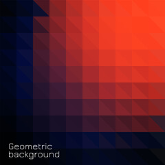 Geometrical abstract background