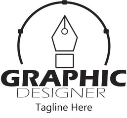 graphic design logo. A pan tool design vector