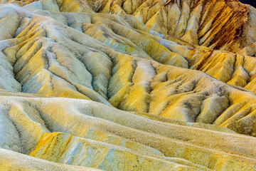 Morning Light Over Zabriskie Point - 4K Ultra HD Image, Death Valley National Park, California