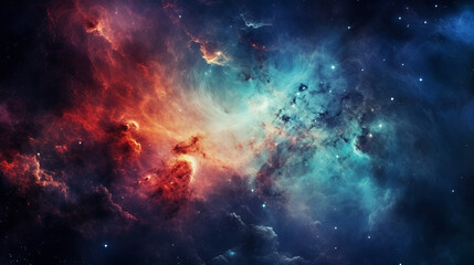 Fototapeta premium Abstract galaxy background