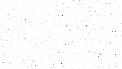 Black Grainy Texture Isolated On White Background. Dust Overlay. Dark Noise Granules. Digitally Generated Image. 