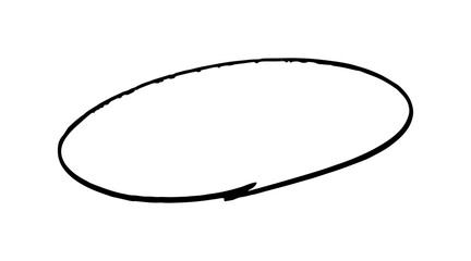 マル　グルグル　マジックで書いた手描き