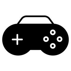 Gamepad solid glyph icon
