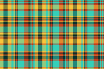 Background tartan pattern of texture fabric textile with a check plaid vector seamless.