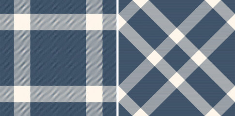 Check pattern vector of background plaid textile with a seamless tartan fabric texture.