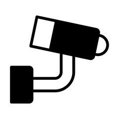 Cctv solid glyph icon