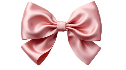 pink bow png. pink satin bow top view png. pink bow flat lay png. pink silk bow isolated. pink ribbon png. ribbon png - obrazy, fototapety, plakaty