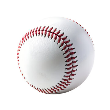 baseball ball Realistic images on transparent background PNG, easy to use.