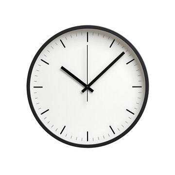 wall clock Realistic images on transparent background PNG, easy to use.