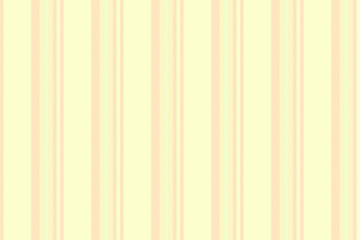 Idea vector lines fabric, teenage textile texture pattern. Grunge stripe seamless vertical background in lemon chiffon and orange colors.