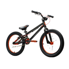 BMX bicycle on transparent background PNG