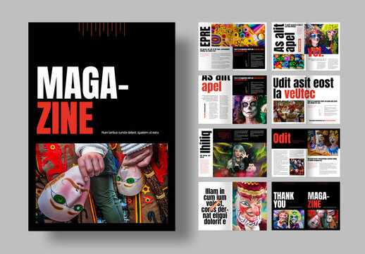 Simple Magazine Template