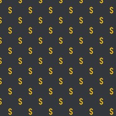 seamless pattern with dollar sign, dollar sign pattern 