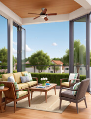 modern living room