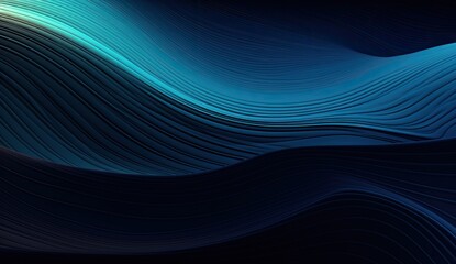 Abstract wave flow. Sound oscillation design.