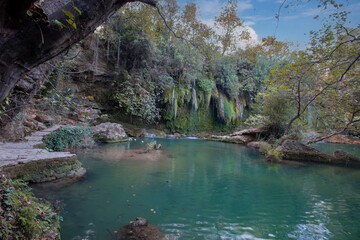 Kurşunlu Waterfall (Turkish: Kurşunlu Şelalesi) is located 19 km away from Antalya, Turkey. It...